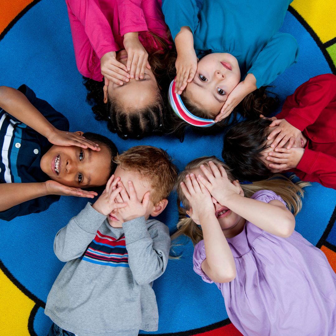 Group of preschool students engaged in a creative learning activity at Creative Learners Academy