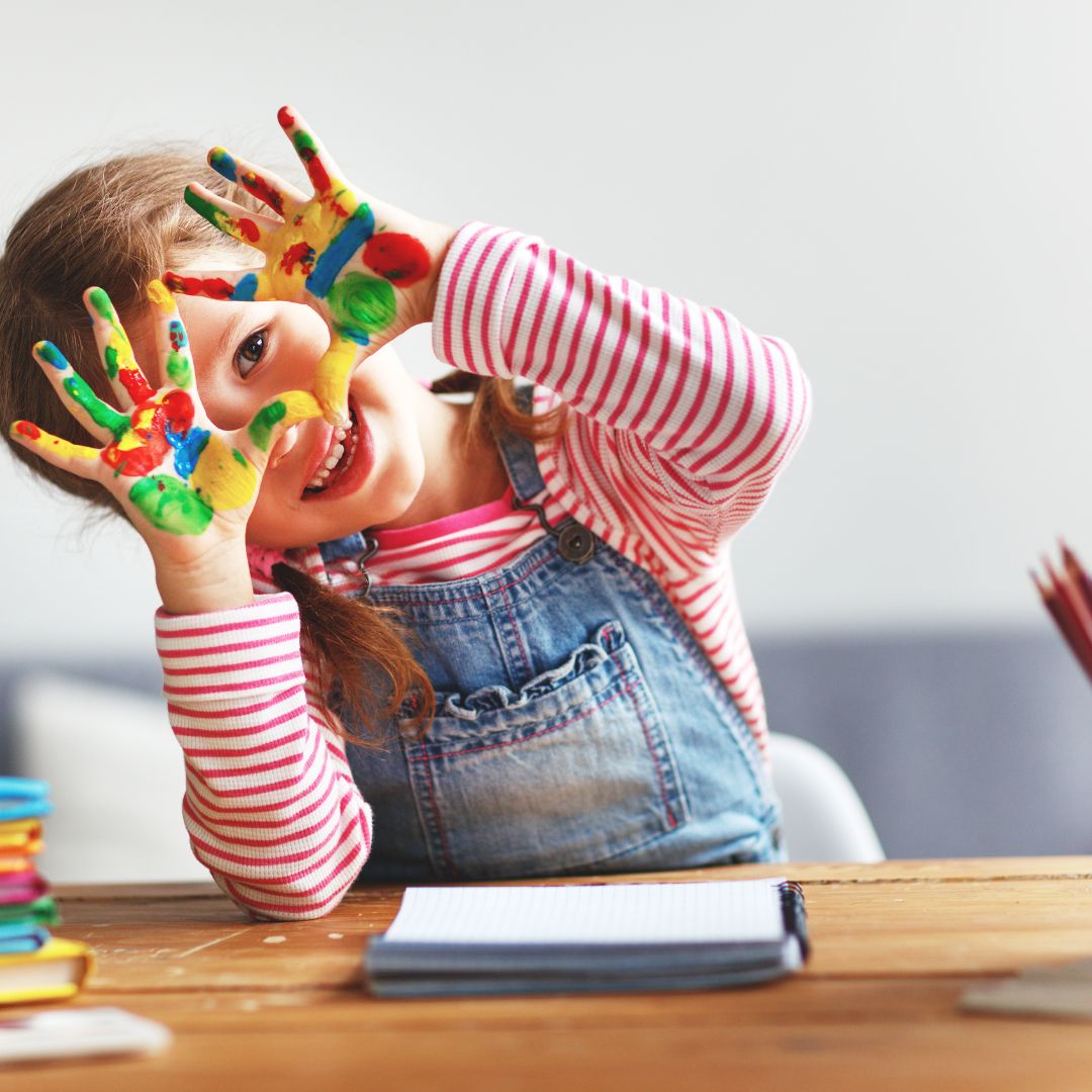 Group of preschool students engaged in a creative learning activity at Creative Learners Academy